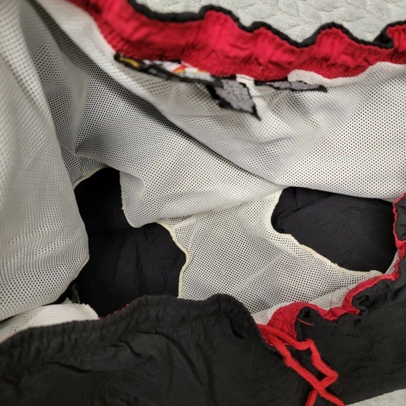 Vintage 90s Olympic USA Swim Shorts Trunks Men's Size XL‎ Black With Lining - Picture 3 of 7